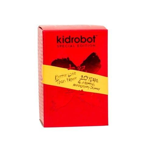 10th Anniversary 3" Dunny - Red - Kidrobot - Designer Art Toys
