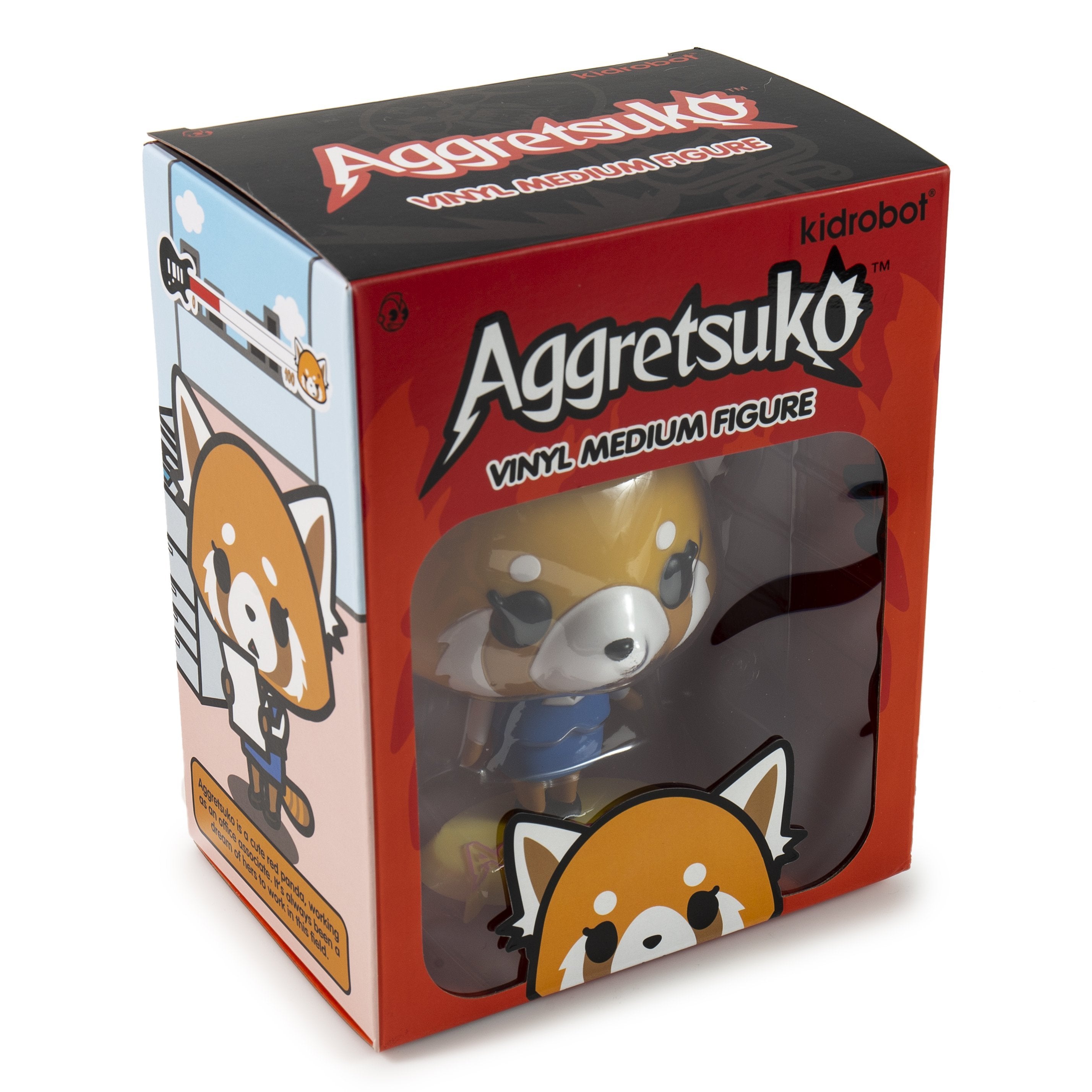 Kidrobot Aggretsuko Vinyl Figure - Calm Edition - Kidrobot - Designer Art Toys