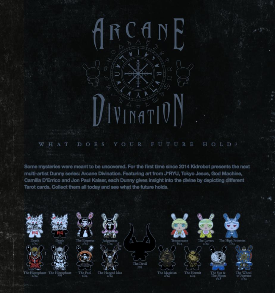 Arcane Divination 3" Dunny Blind Box Mini Series - Kidrobot - Designer Art Toys
