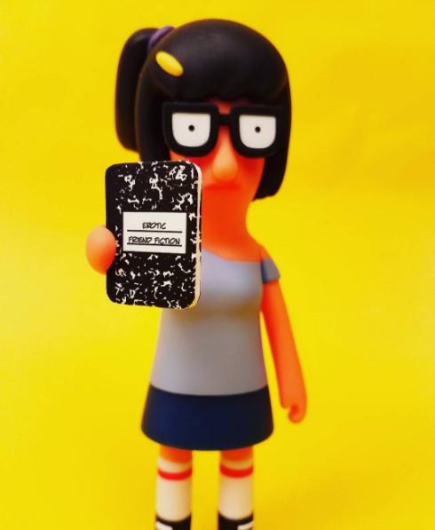 Bobs Burgers Bad Tina Belcher 7" Art Figure - Kidrobot - Designer Art Toys