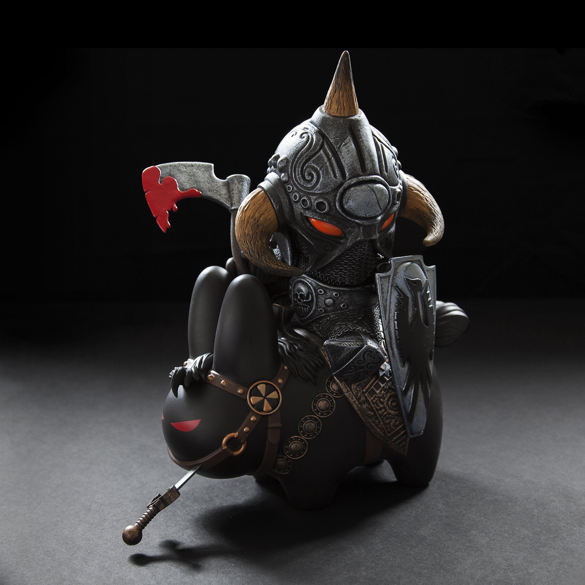 Frazetta Death Dealer Medium Figure by Frank Kozik - Kidrobot - Designer Art Toys
