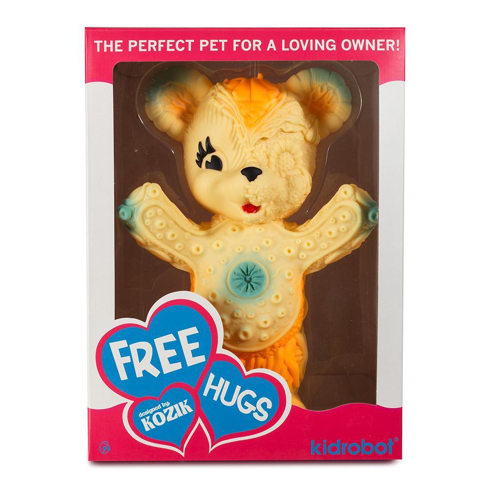 Free Hugs Bear Art Figure by Frank Kozik - Kidrobot - Designer Art Toys