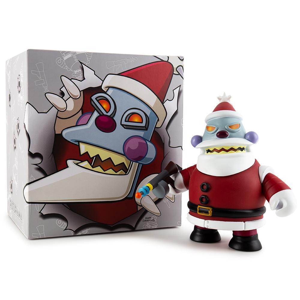 Futurama Robot Santa Claus "Naughty" Art Figure by Kidrobot - Kidrobot - Designer Art Toys