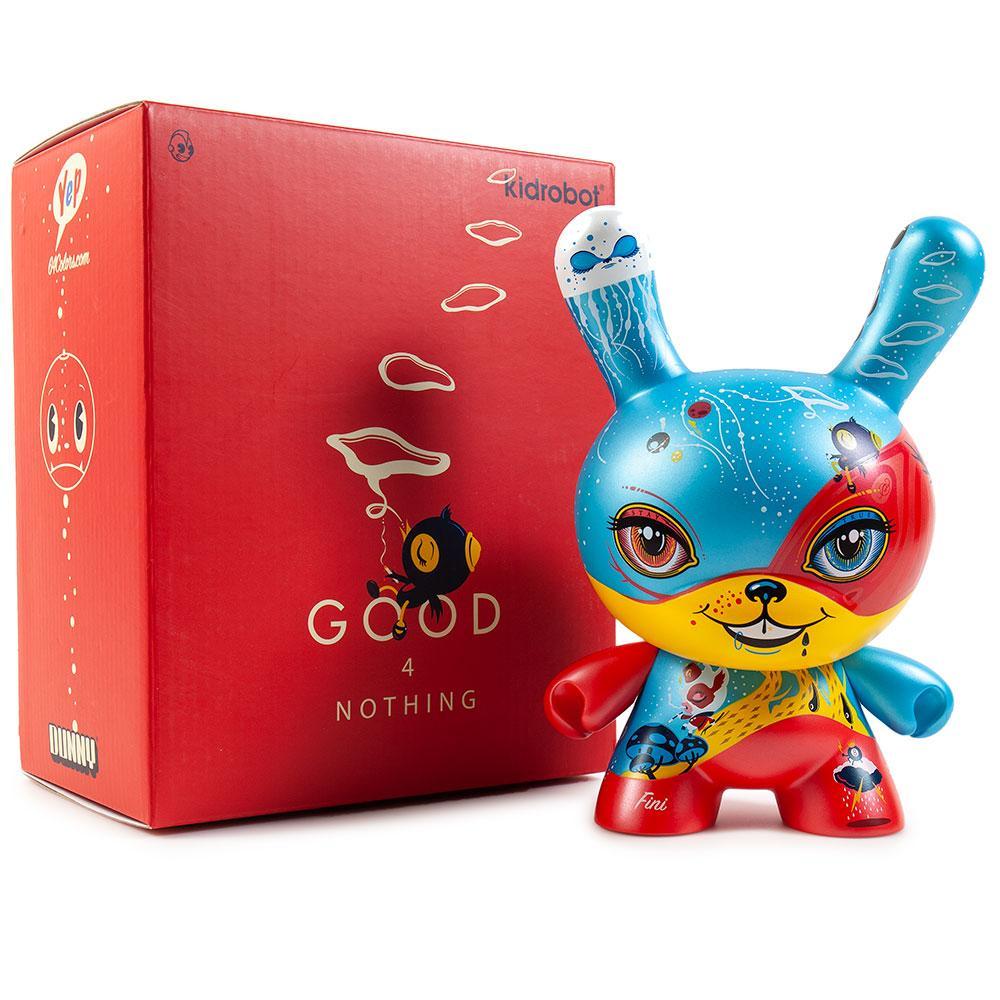 Good 4 Nothing 8" Dunny Art Figure by 64 Colors - Kidrobot - Designer Art Toys
