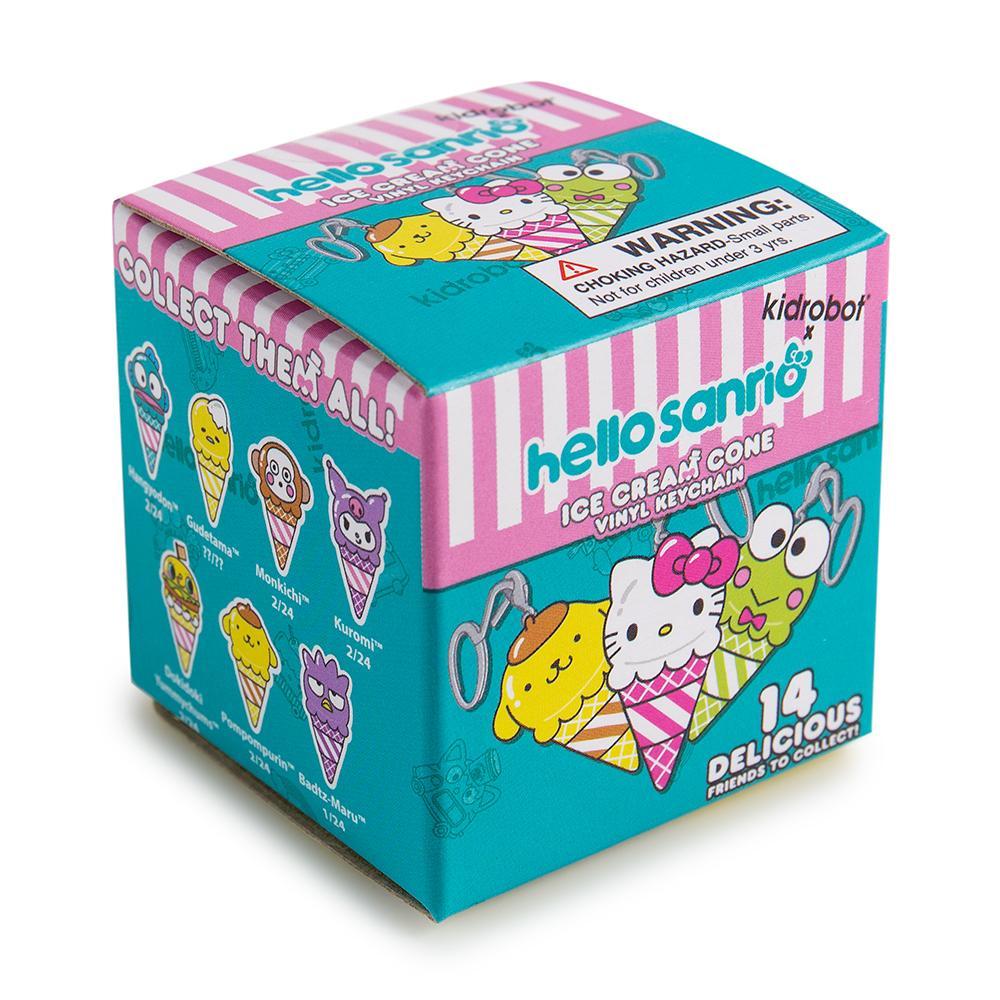 Hello Sanrio Ice Cream Cone Keychains by Kidrobot - Kidrobot - Designer Art Toys