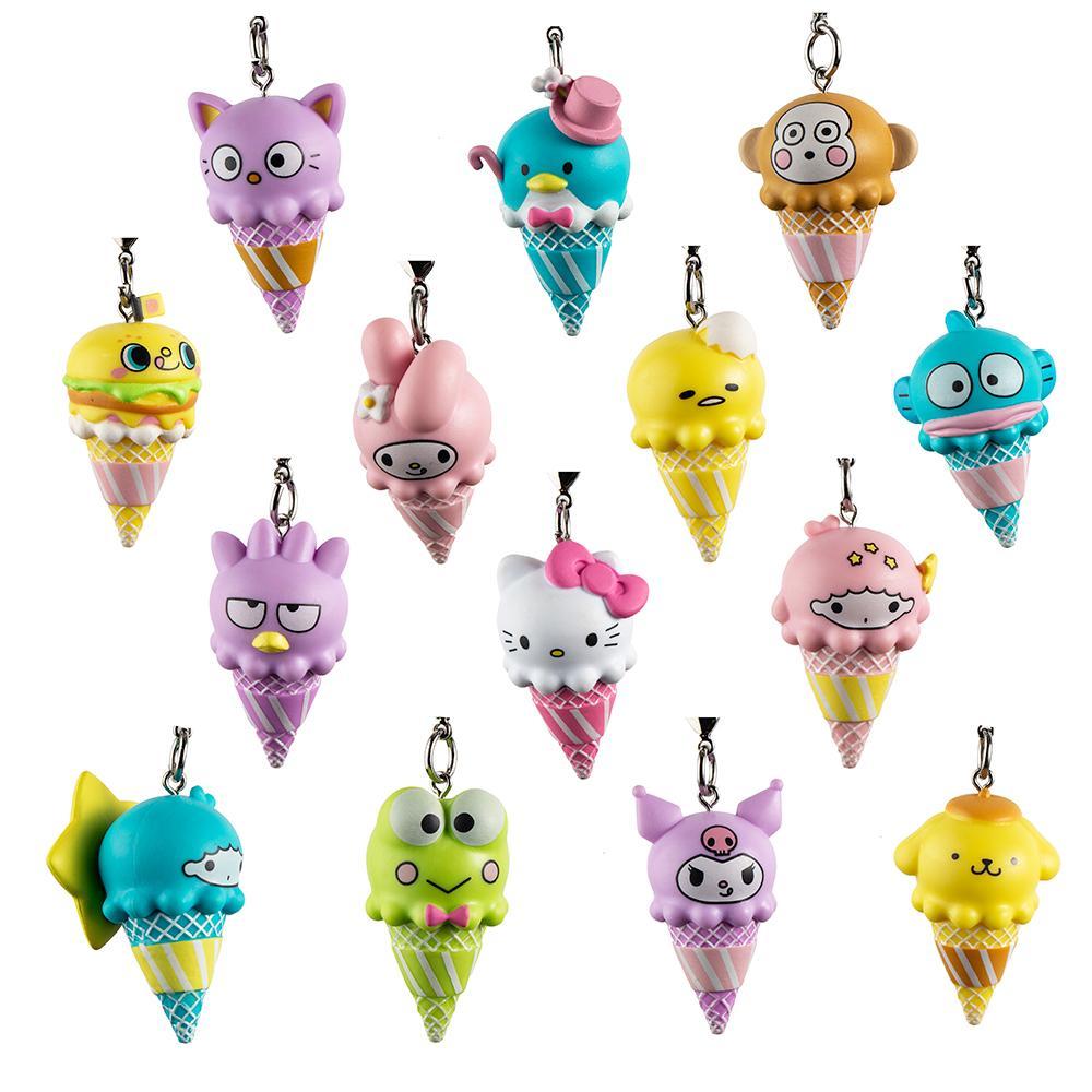 Hello Sanrio Ice Cream Cone Keychains by Kidrobot - Kidrobot - Designer Art Toys