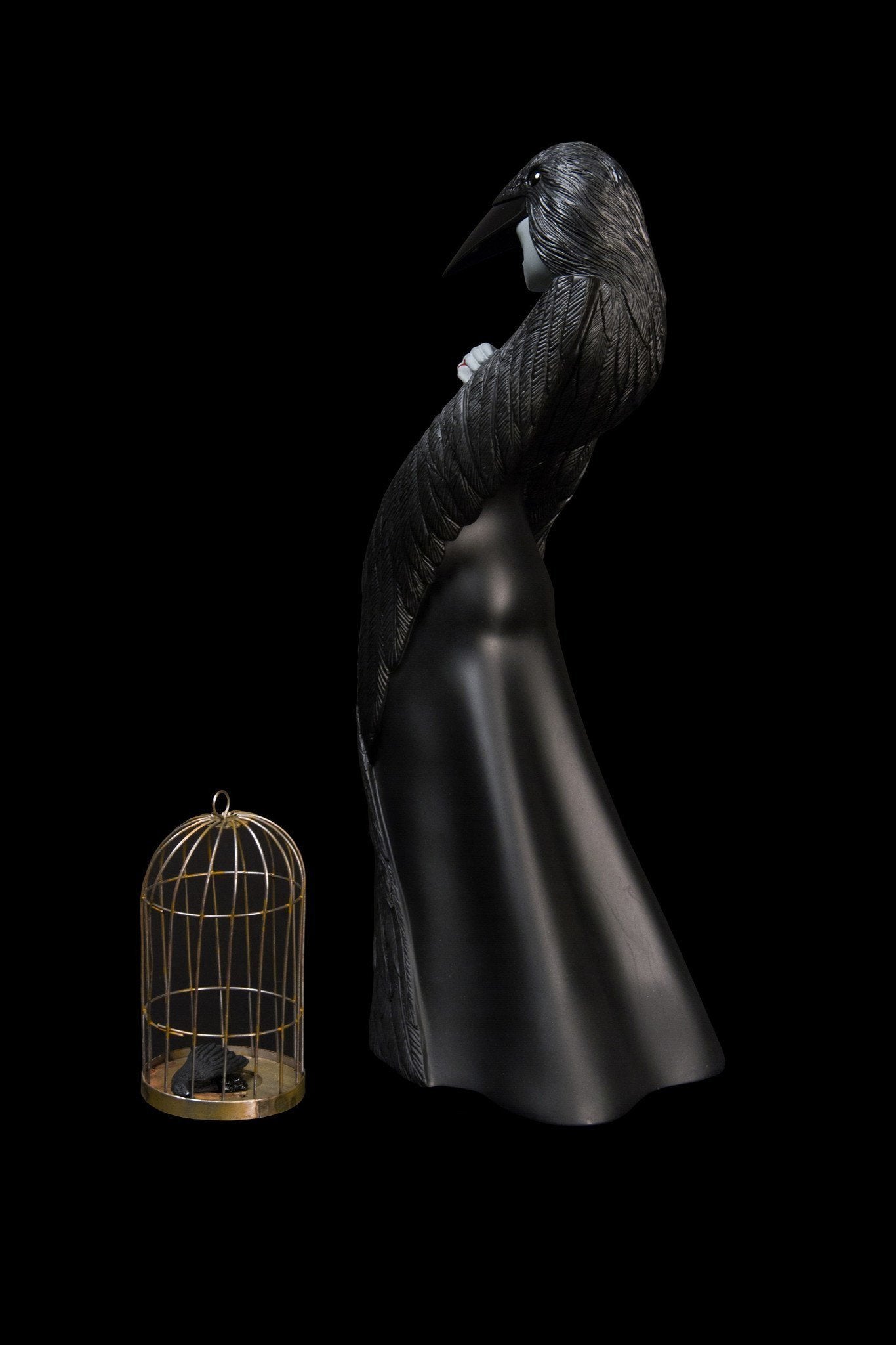 Kidrobot Black Murder Premium Figure - Kidrobot - Designer Art Toys