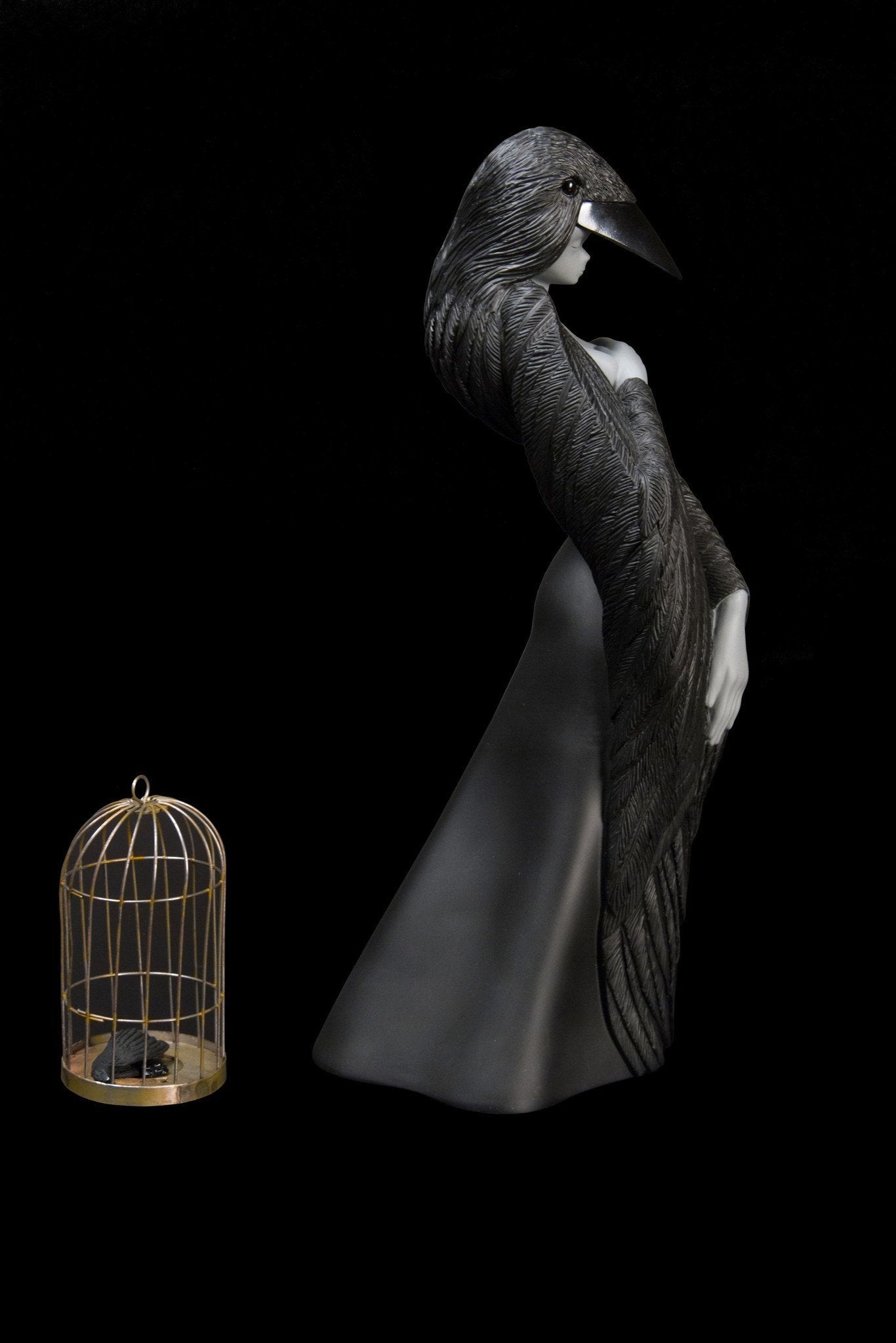 Kidrobot Black Murder Premium Figure - Kidrobot - Designer Art Toys