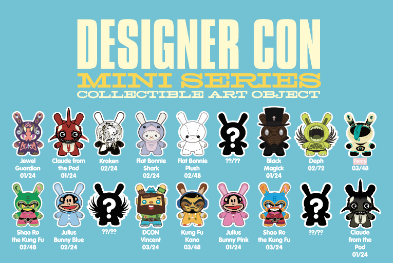 Kidrobot x DCON Designer Con Dunny Art Figure Series - Kidrobot - Designer Art Toys