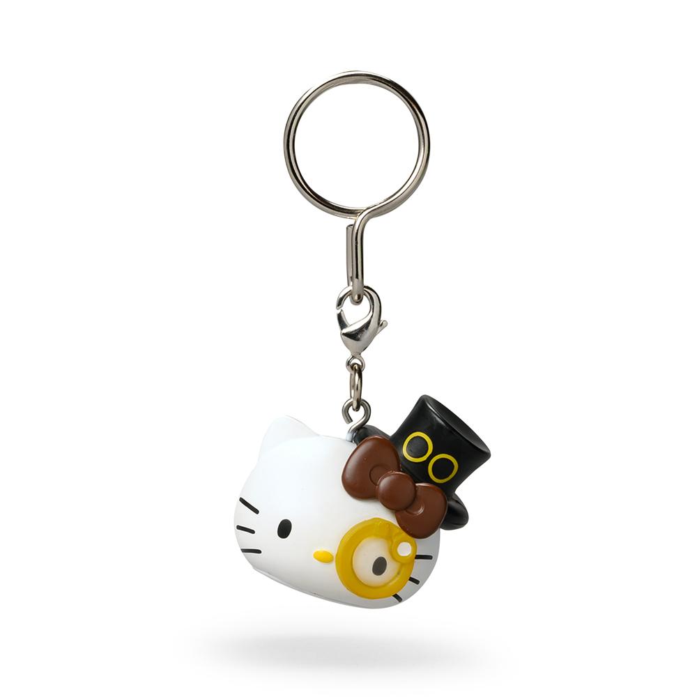 Cats And Noodles Key Fob Keychain