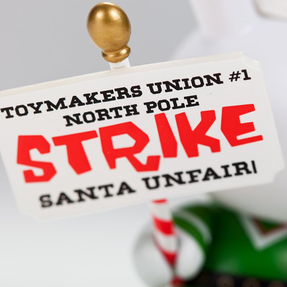 Kozik Holiday Grumpy Elf 3" Dunny - Kidrobot - Designer Art Toys