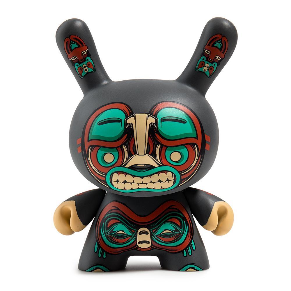 Kuba 5" Gray Dunny Art Figure by Mike Fudge - Kidrobot - Designer Art Toys