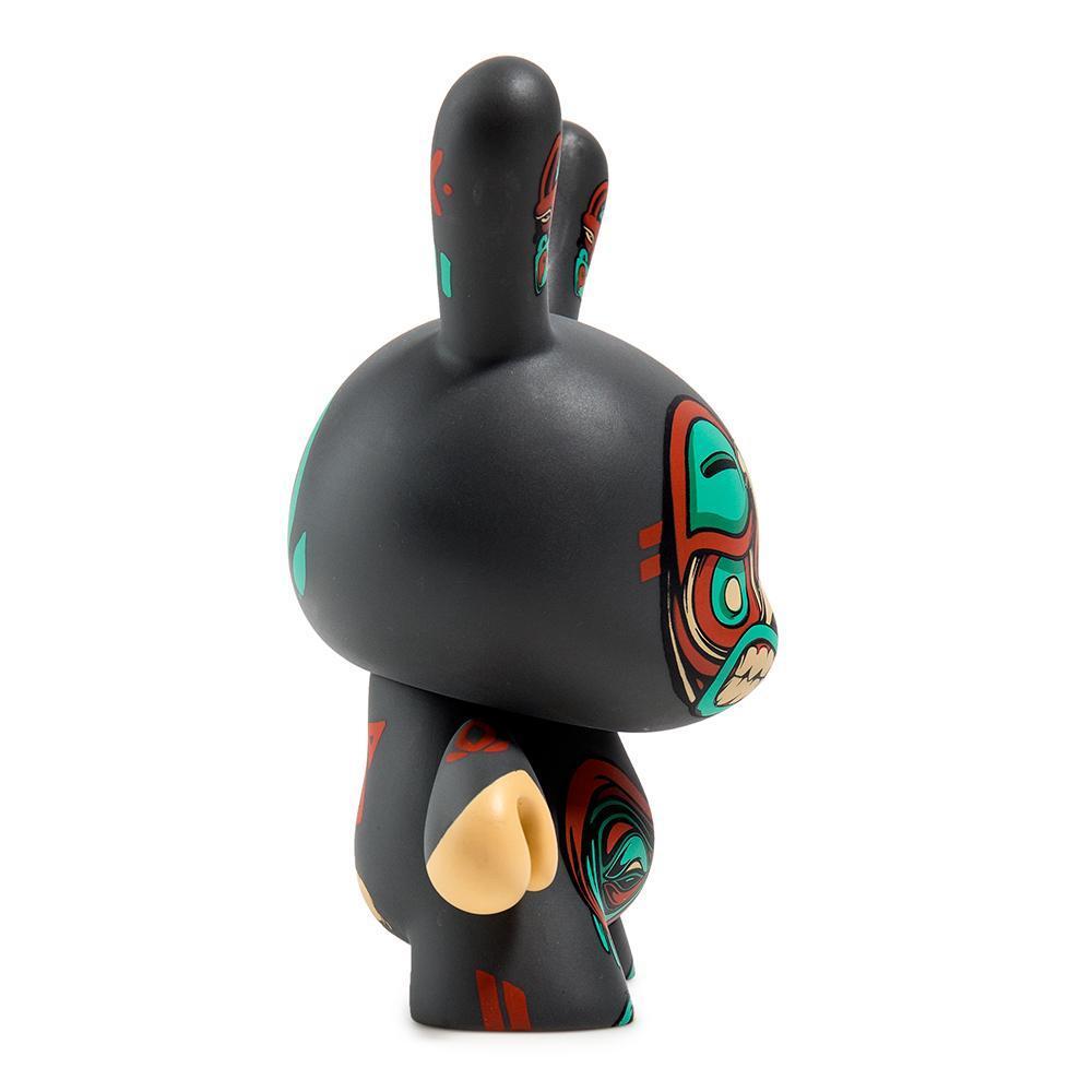 Kuba 5" Gray Dunny Art Figure by Mike Fudge - Kidrobot - Designer Art Toys