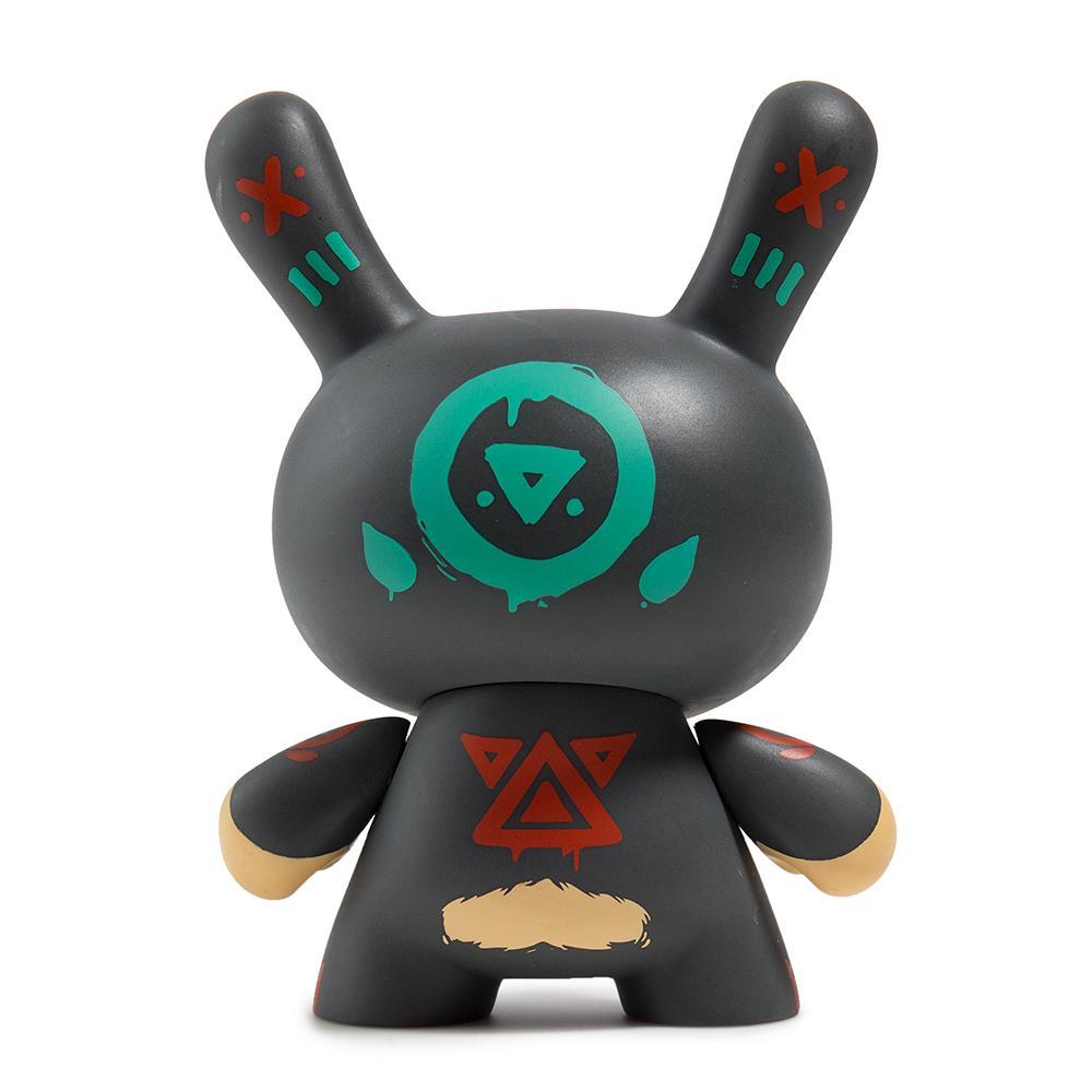 Kuba 5" Gray Dunny Art Figure by Mike Fudge - Kidrobot - Designer Art Toys