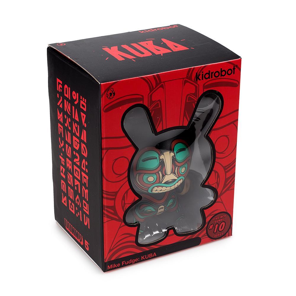 Kuba 5" Gray Dunny Art Figure by Mike Fudge - Kidrobot - Designer Art Toys