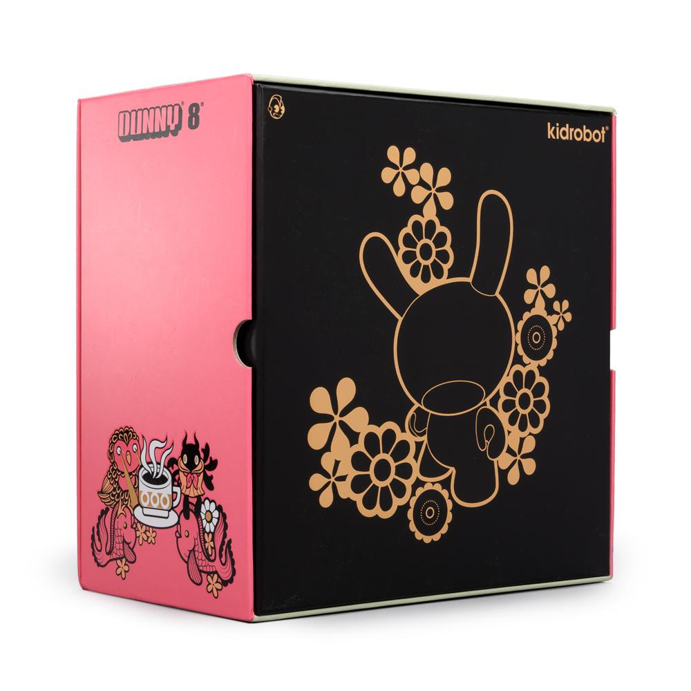 La Flamme 8" Dunny by Junko Mizuno - Green Edition - Kidrobot - Designer Art Toys