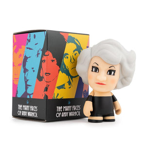 Many Faces of Andy Warhol Vinyl Figures by Kidrobot