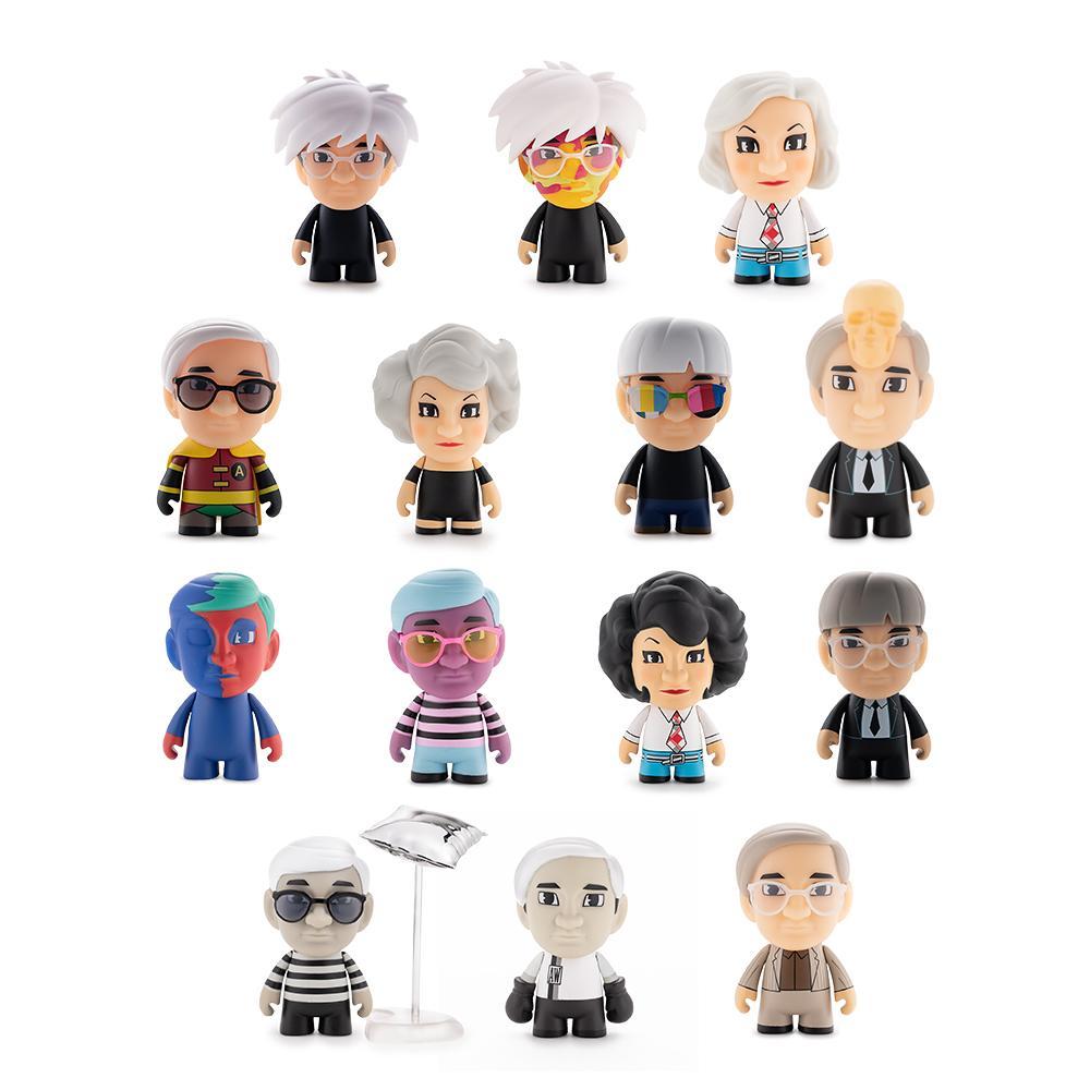 Many Faces of Andy Warhol Vinyl Figures by Kidrobot - Kidrobot - Designer Art Toys