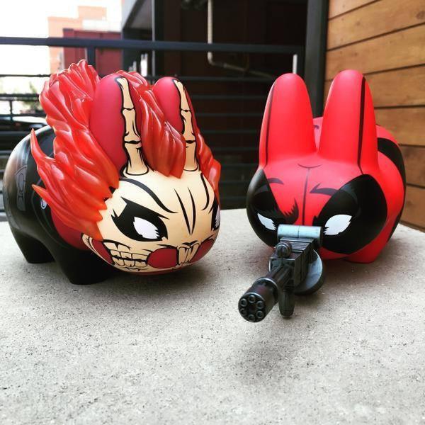 Marvel Ghost Rider 7" Labbit - Kidrobot - Designer Art Toys