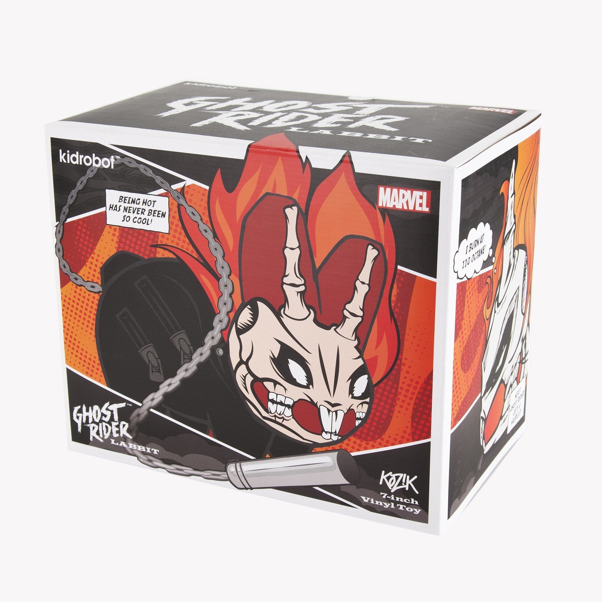 Marvel Ghost Rider 7" Labbit - Kidrobot - Designer Art Toys