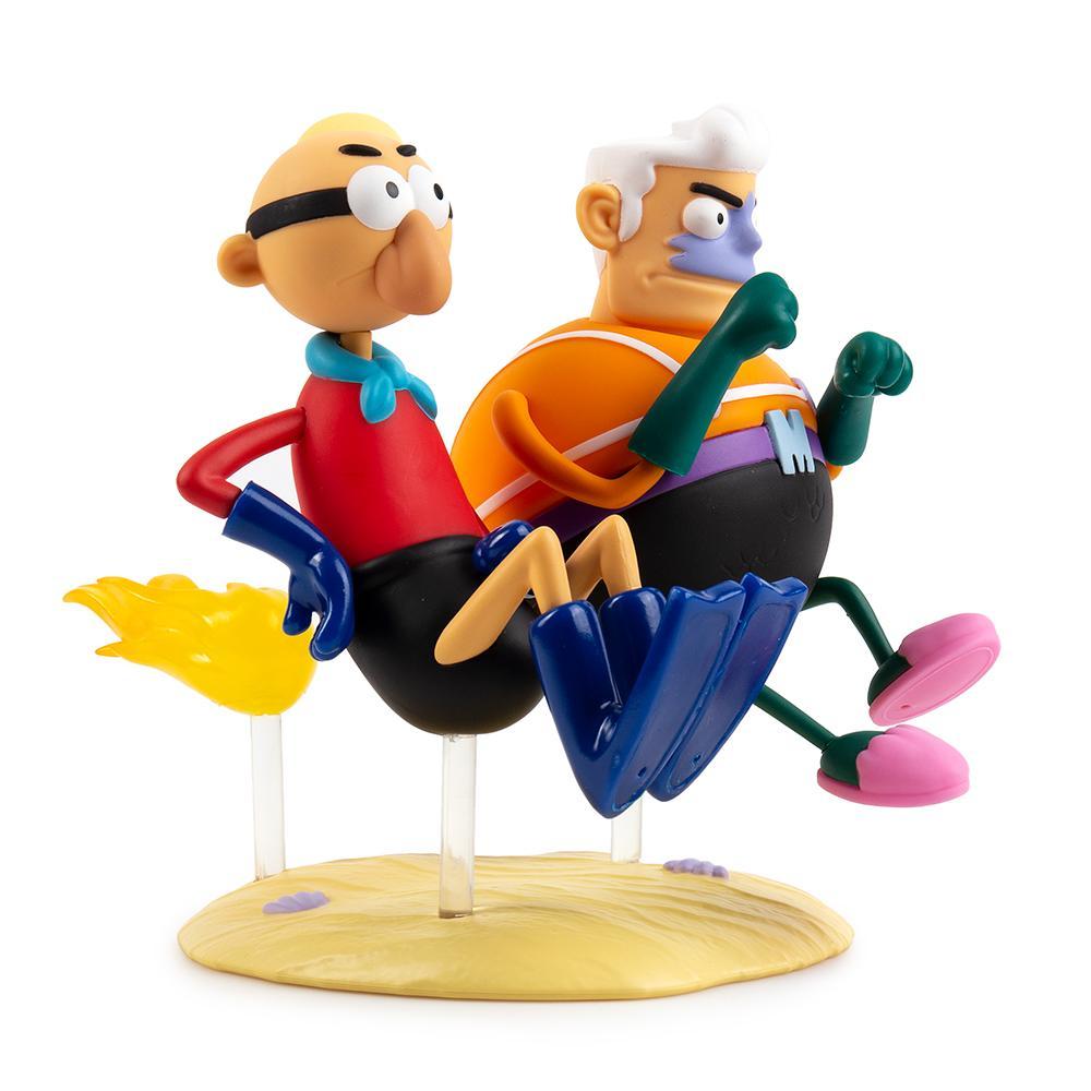 SpongeBob SquarePants Mermaid Man and Barnacle Boy Art Figure by Kidrobot - Kidrobot - Designer Art Toys