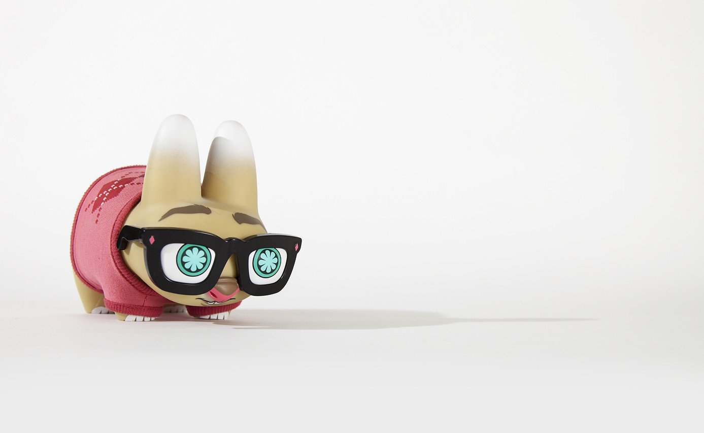 Pipken Preppy Labbit Art Figure by Scott Tolleson - Kidrobot - Designer Art Toys