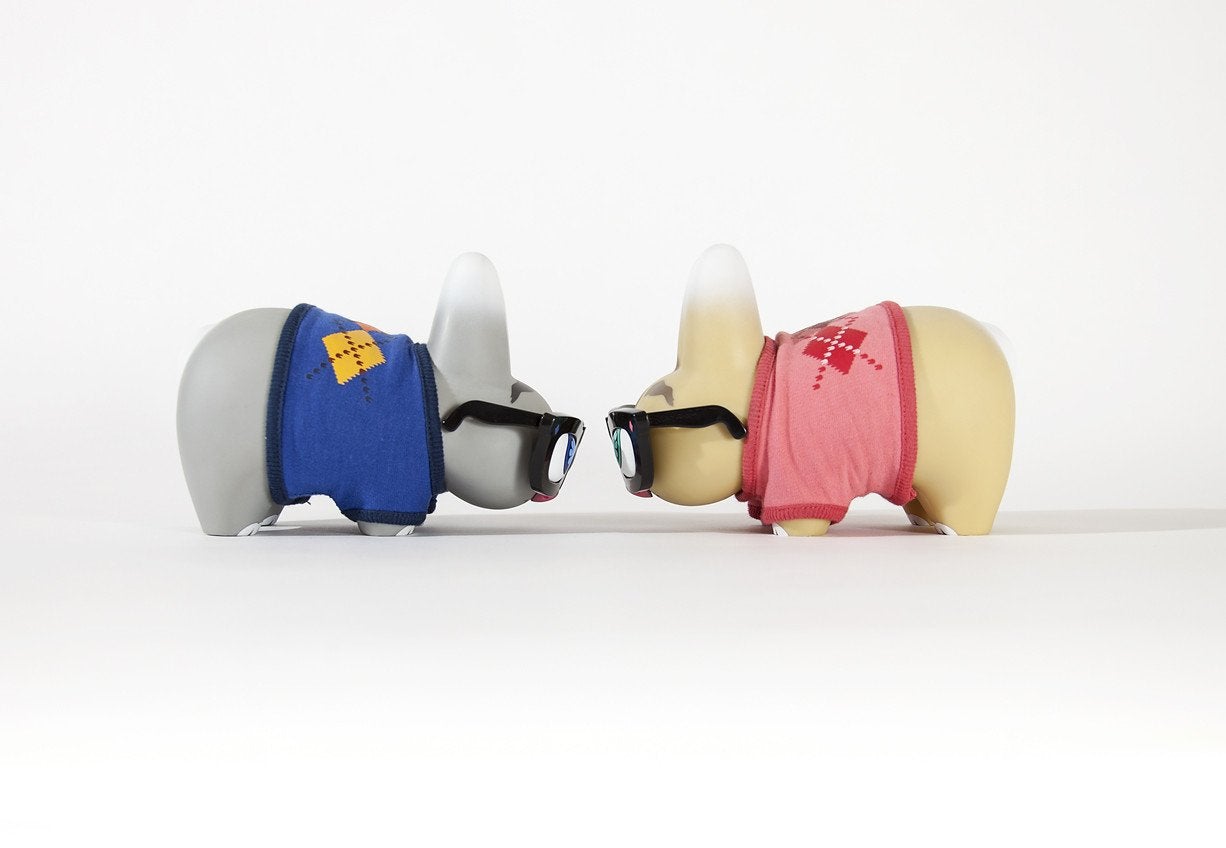 Pipken Preppy Labbit Art Figure by Scott Tolleson - Kidrobot - Designer Art Toys