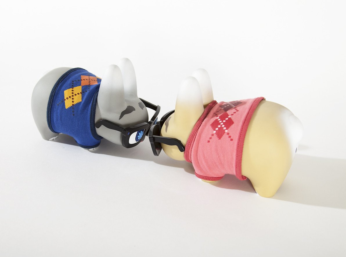 Pipken Preppy Labbit Art Figure by Scott Tolleson - Kidrobot - Designer Art Toys