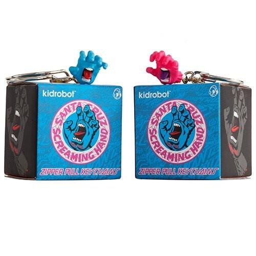 Santa Cruz Screaming Hand Zipper Pull - Kidrobot - Designer Art Toys