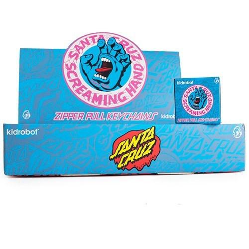 Santa Cruz Screaming Hand Zipper Pull - Kidrobot - Designer Art Toys