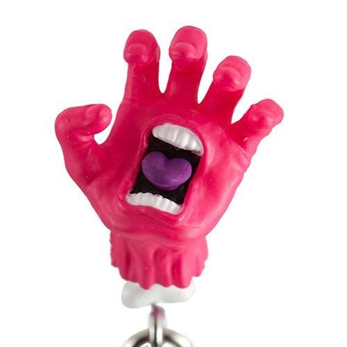 Santa Cruz Screaming Hand Zipper Pull - Kidrobot - Designer Art Toys