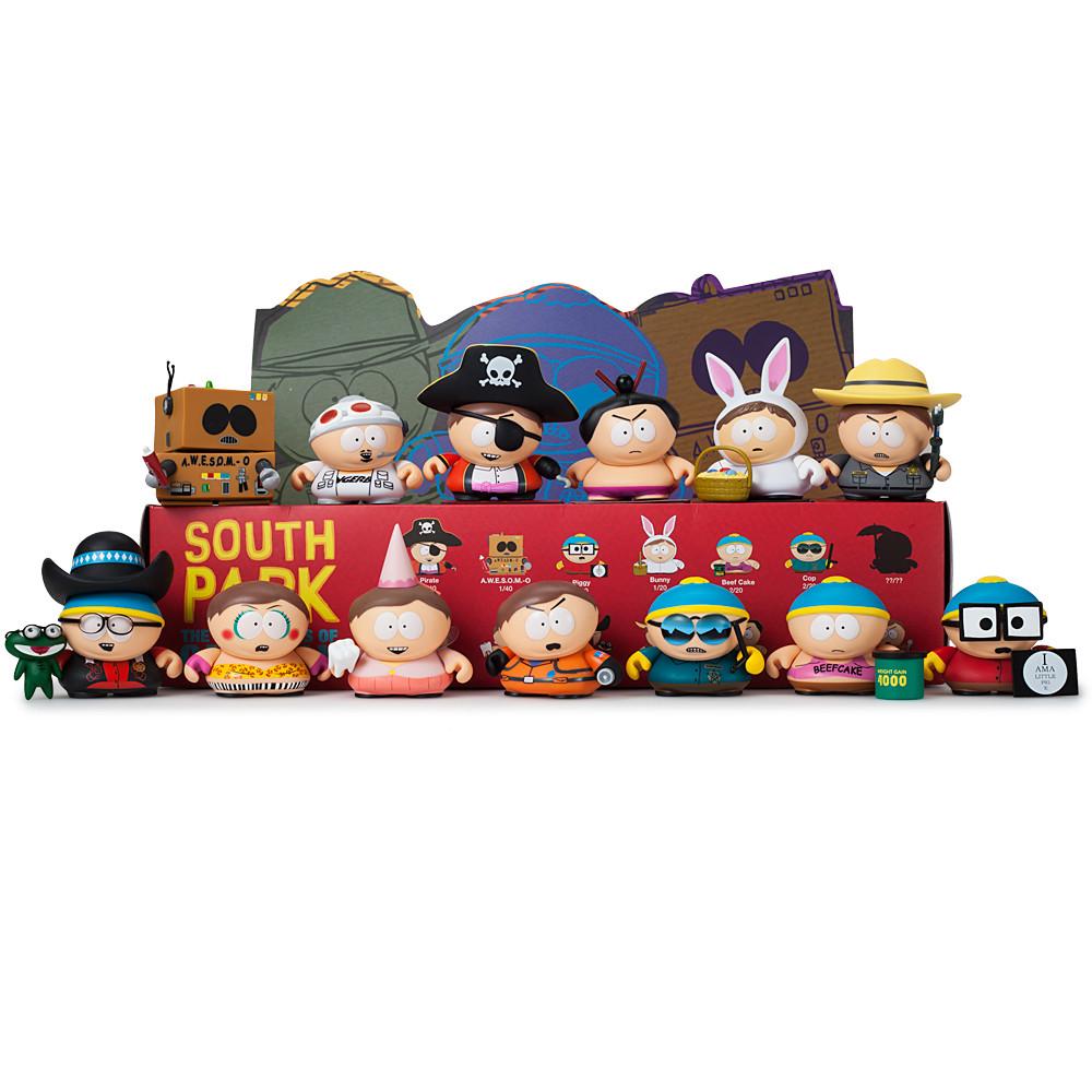 South Park Many Faces of Cartman 3" Blind Box Mini Series - Kidrobot - Designer Art Toys