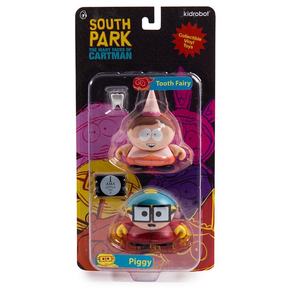 South Park Tooth Fairy and Piggy Cartman Mini Figure 2-Pack - Kidrobot - Designer Art Toys