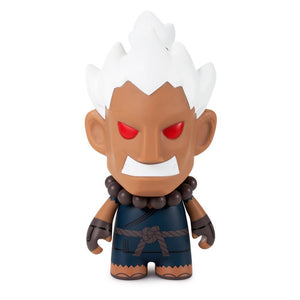 Street Fighter Akuma 7" White Art Figure - Kidrobot - Designer Art Toys