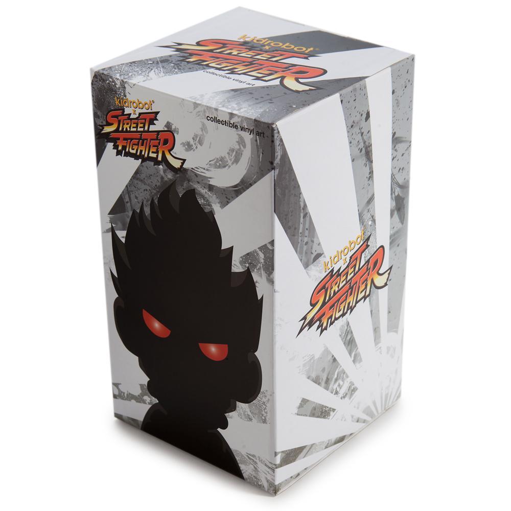 Street Fighter Akuma 7" White Art Figure - Kidrobot - Designer Art Toys