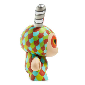 The Curly Horned Dunnylope 5" Dunny Art Figure by Horrible Adorables - Kidrobot - Designer Art Toys
