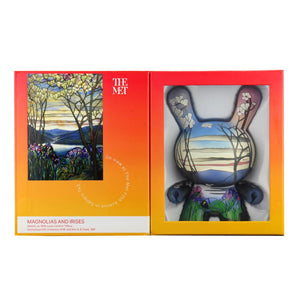 The Met 8-Inch Masterpiece Dunny - Louis C. Tiffany Magnolias and Irises (PRE-ORDER) - Kidrobot - Designer Art Toys
