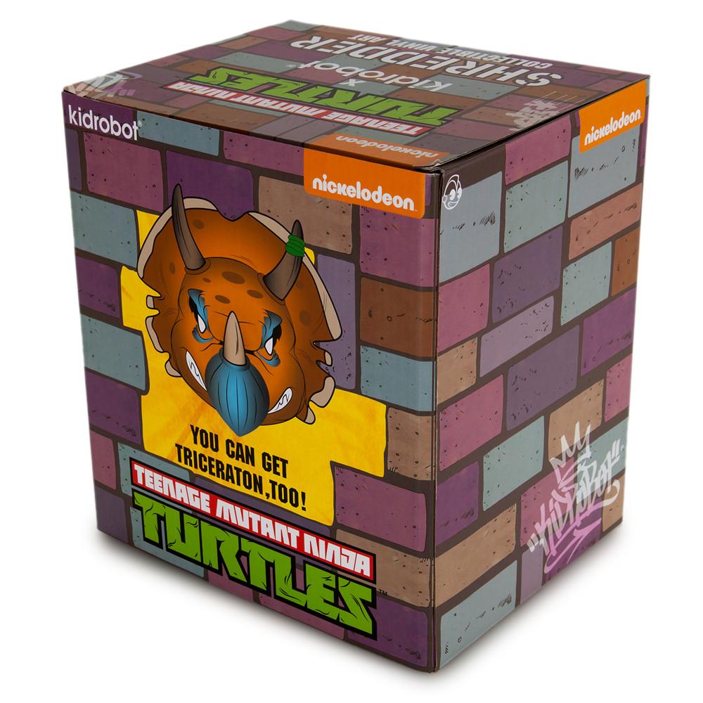 TMNT Triceraton 7" Medium Vinyl Figure - Kidrobot - Designer Art Toys
