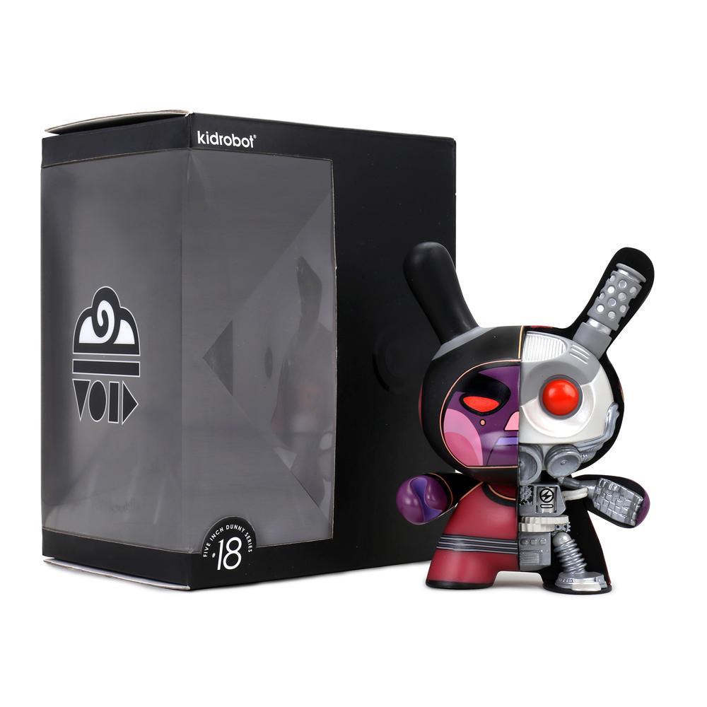 VOID 5" Mecha Half-Ray Android Dunny by Dirty Robot – Destroy Edition - Kidrobot - Designer Art Toys