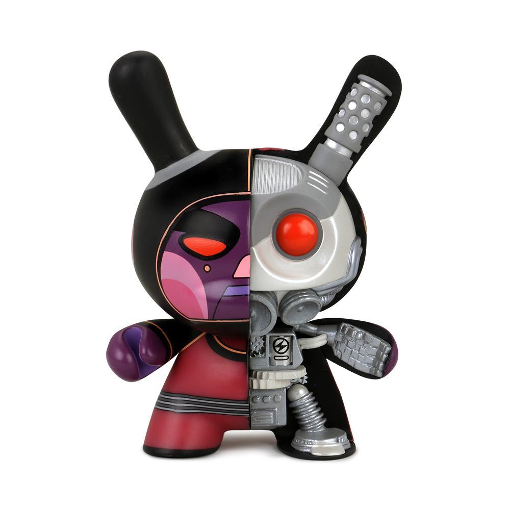 Void 5" Mecha Half-Ray Android Dunny by Dirty Robot, Destroy Edition, featuring a detailed robotic design and unique urban art style.