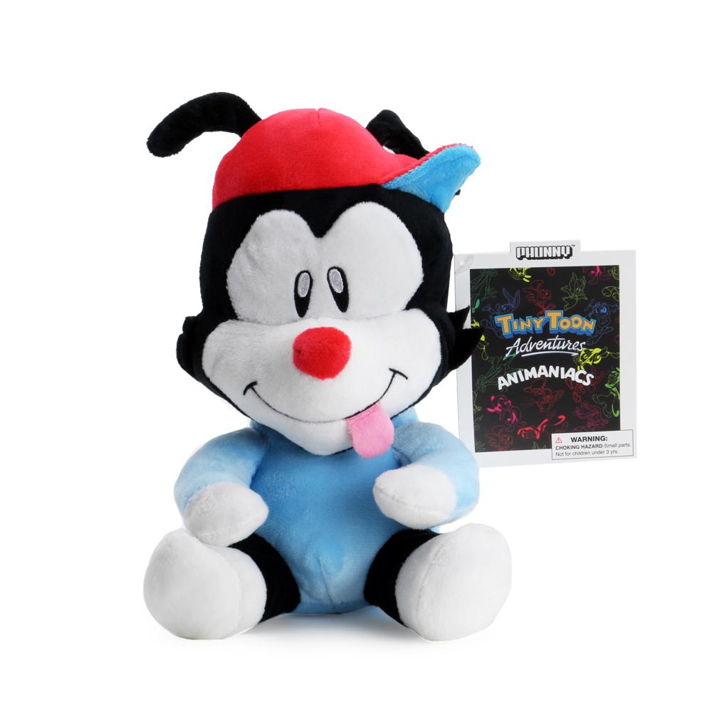 WAKKO Animaniacs Phunny Plush by Kidrobot featuring plush toy of Wakko with colorful details and soft fabric.