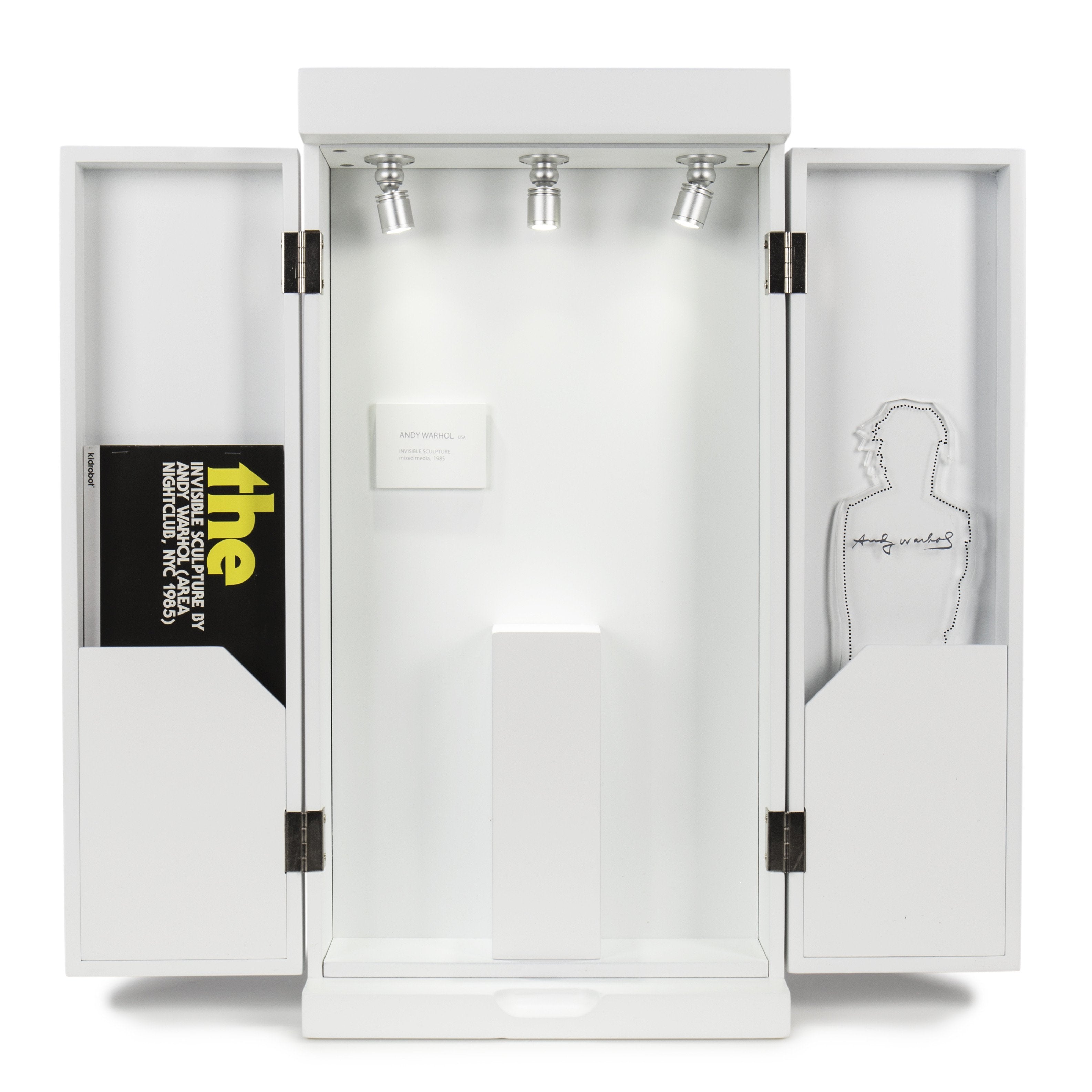 Andy Warhol The Invisible Sculpture - Kidrobot - Designer Art Toys