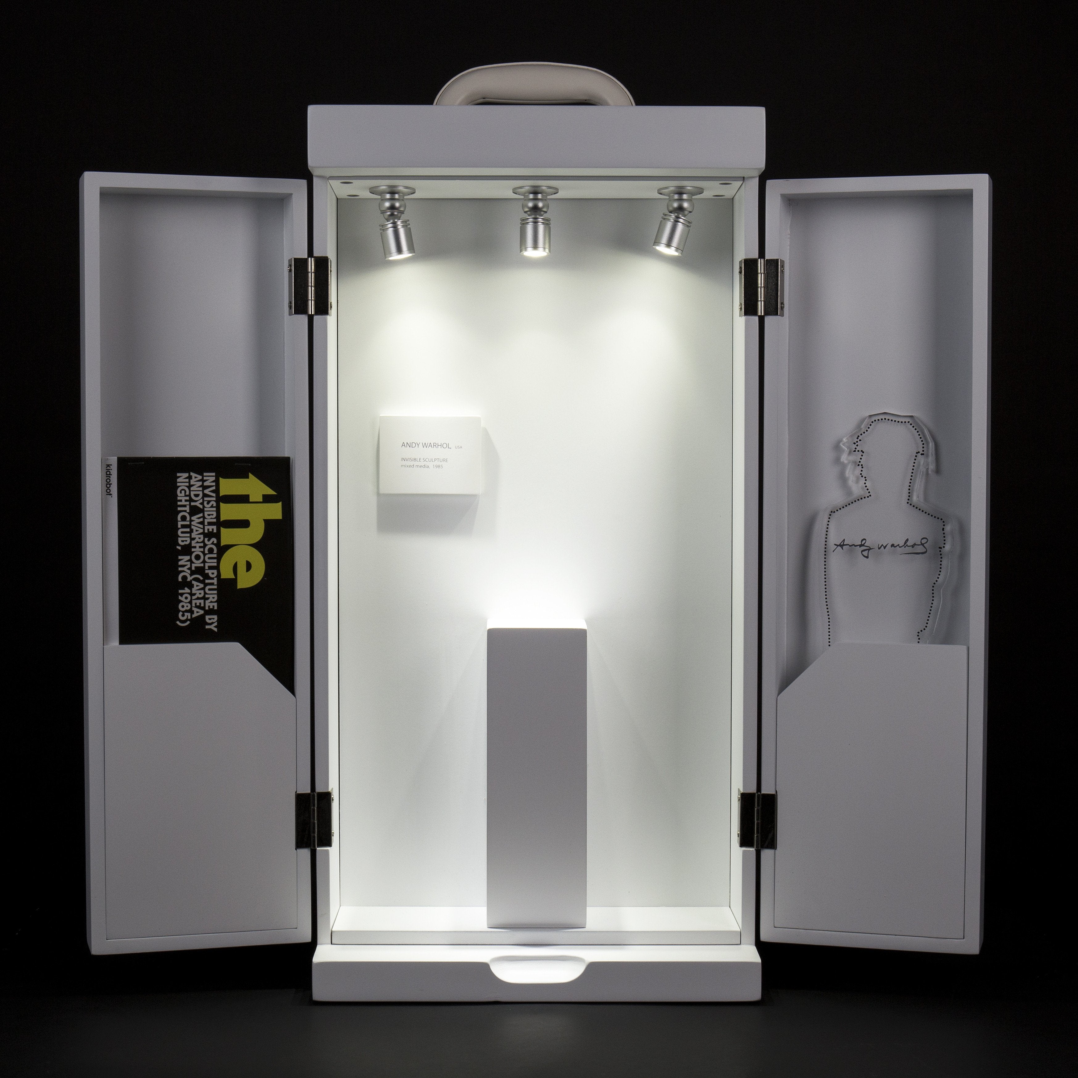 Andy Warhol The Invisible Sculpture - Kidrobot - Designer Art Toys