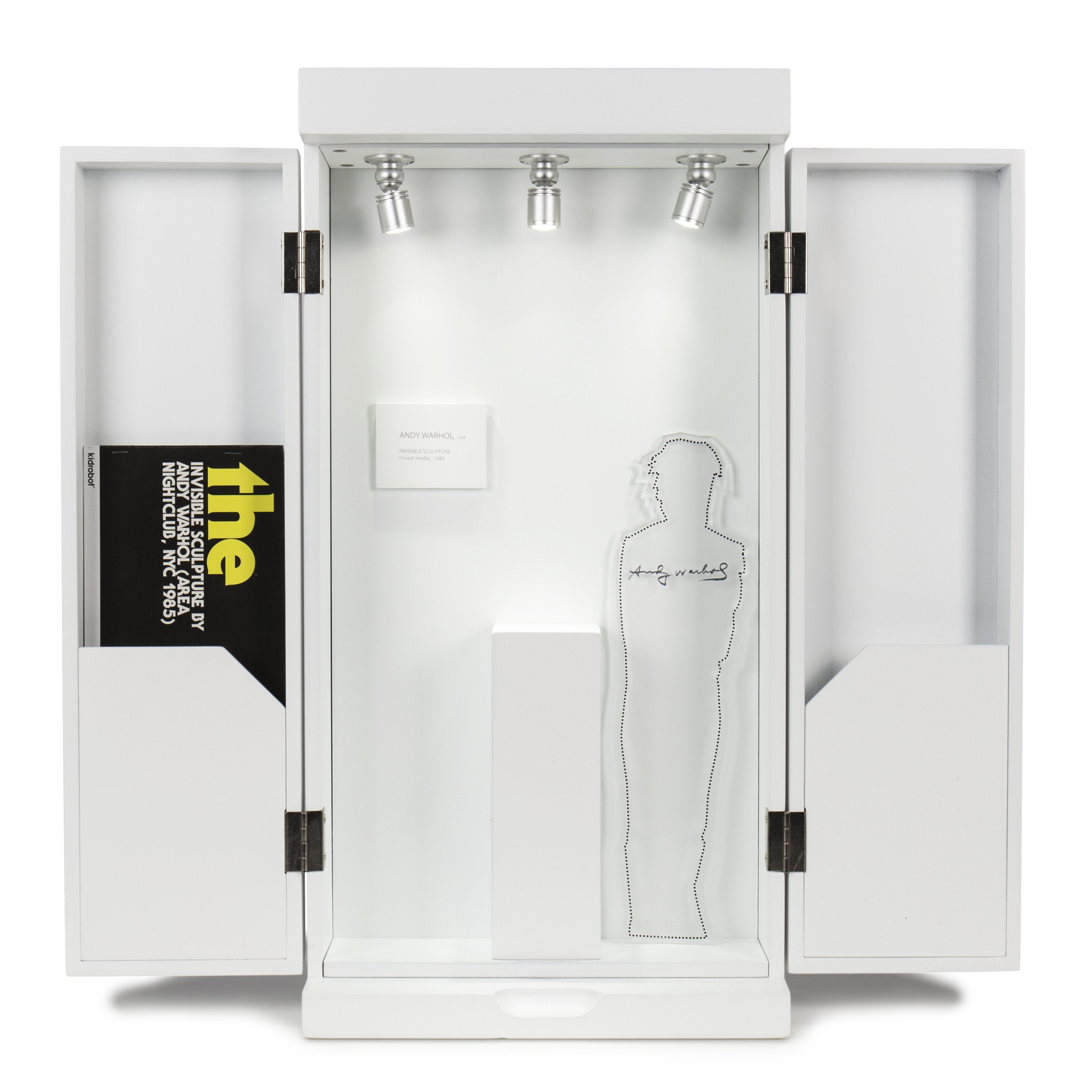 Andy Warhol The Invisible Sculpture - Kidrobot - Designer Art Toys