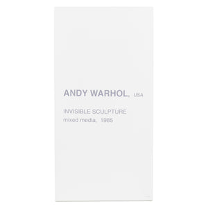 Andy Warhol The Invisible Sculpture - Kidrobot - Designer Art Toys