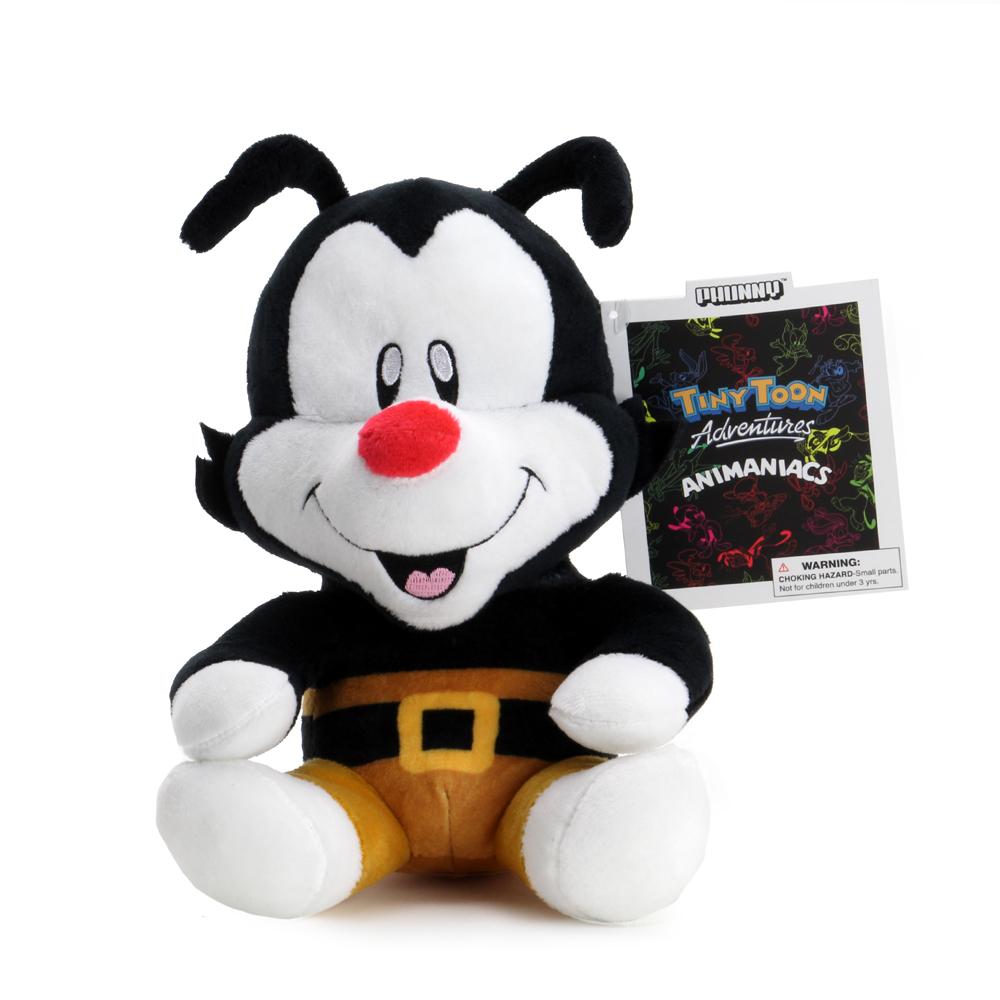 YAKKO Animaniacs Phunny Plush by Kidrobot featuring Yakko Warner with detailed fabric and expressive cartoon character design.