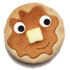 Yummy World 10-inch pancake plush pillow featuring a soft, colorful plush pillow shaped like a stack of pancakes.