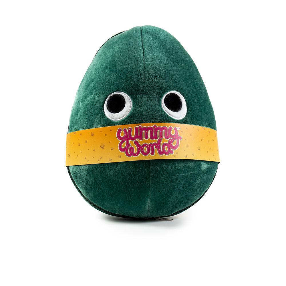 Large Yummy World Avocado plush toy with interactive features, soft and cuddly, perfect for plushie collectors and kids.