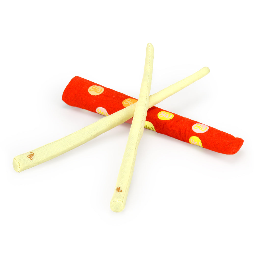 Yummy World Bubba the Shrimp Nigiri Sushi plush toy, soft and interactive plush with detailed shrimp and sushi design.