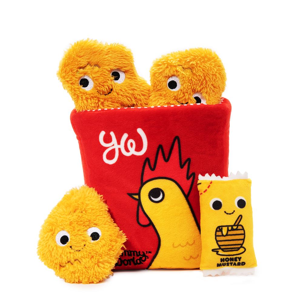 Yummy World Camille the Yummy Meal XL plush by Kidrobot, colorful interactive plush toy featuring a fun, character-themed design.